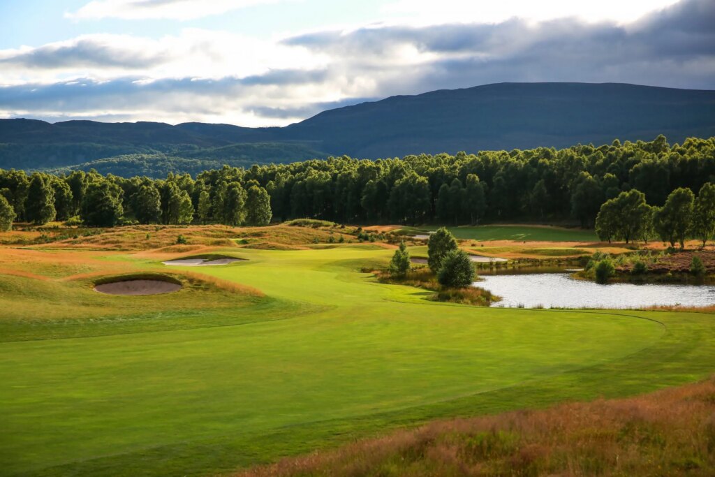 Play golf in Scotland at Spey Valley Golf Course - Hole 15