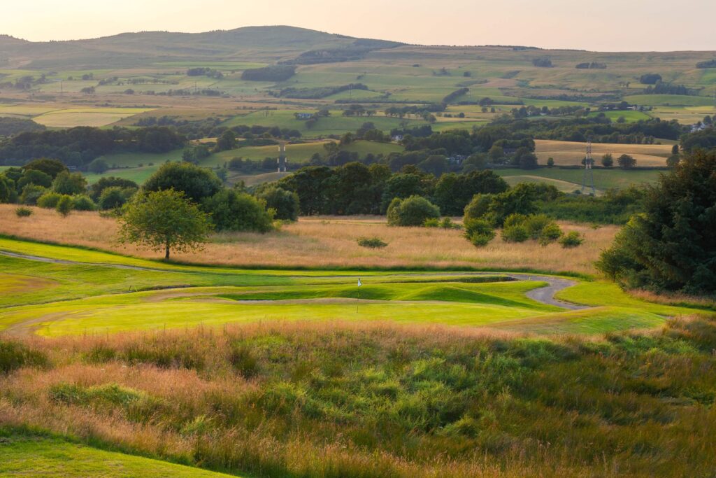 Westerwood golf course in Glasglow, Scotland.