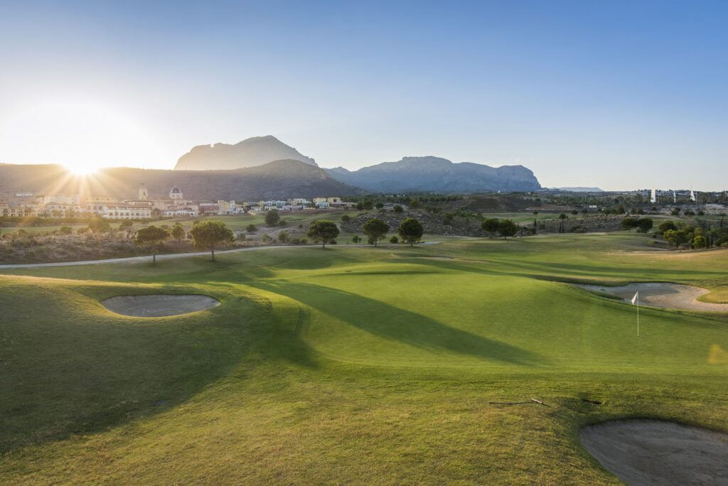 Play golf in Spain at Villaitana Levante Golf Course.