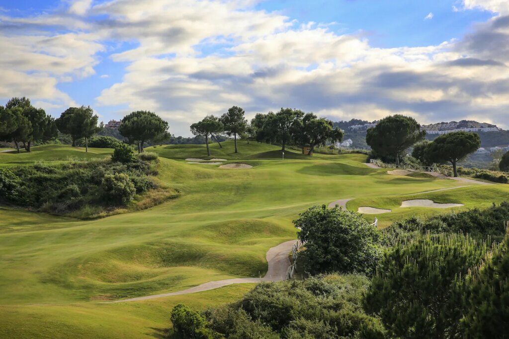 Play golf in Spain at Campo America Course at La Cala Resort, Hole 6.