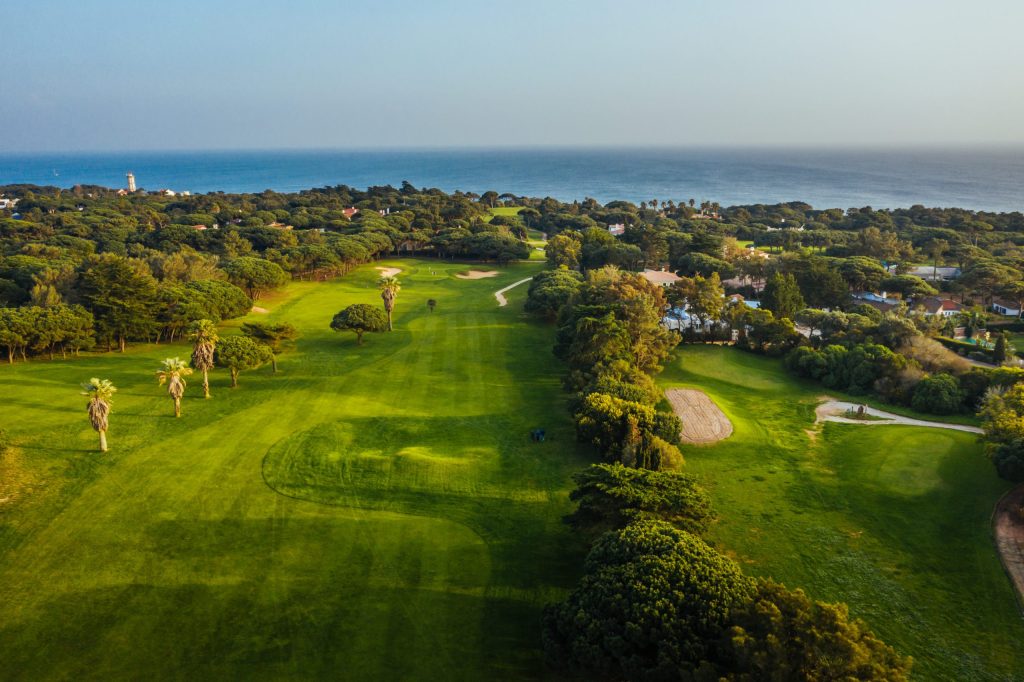 Play golf in Portugal at Quinta da Marinha Golf Course.