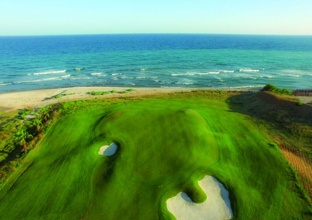 Play golf in Barcelona at Terramar Golf Course.