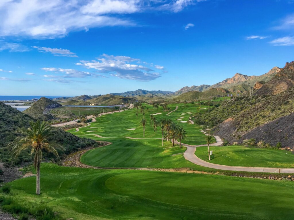 Aguilón Golf Course in Costa Almeria, Spain.
