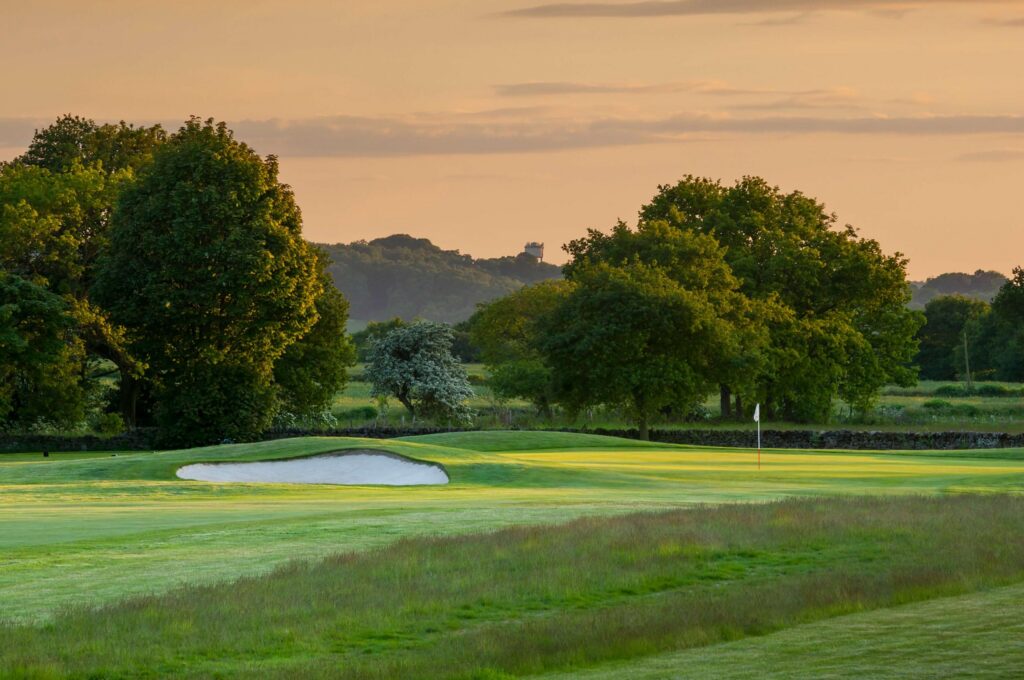 Moorland Course at Breadsall Priory Golf Club in England.