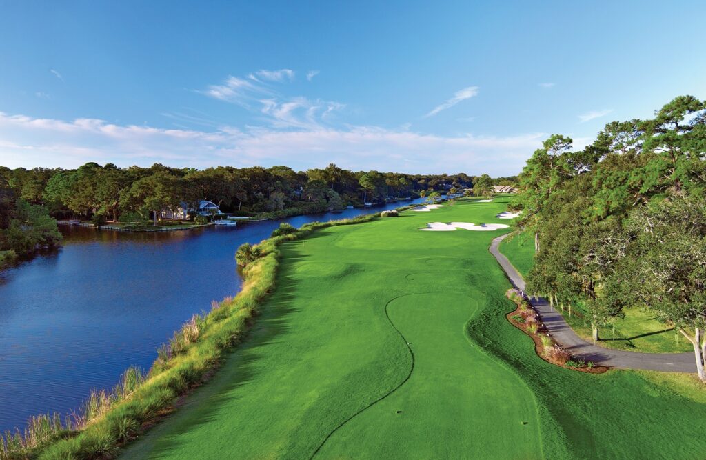 Hole 16 on the George Fazio Course in South Carolina