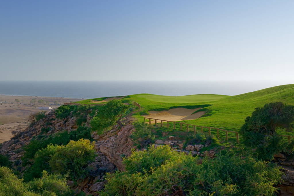 Hole 16 on Golf Taghazout in Agadir