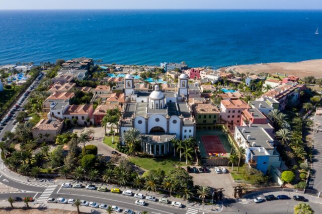 Exterior of Lopesan Villa del Conde Resort & Thalasso in Gran Canaria.