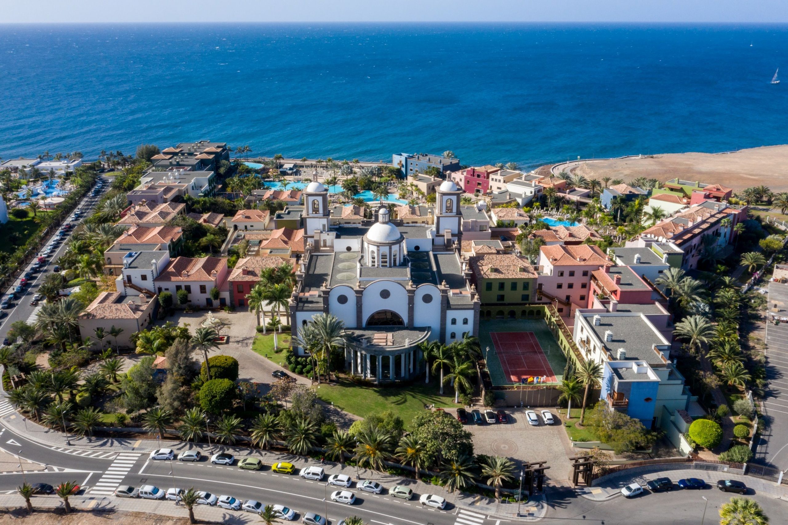 Exterior of Lopesan Villa del Conde Resort & Thalasso in Gran Canaria.
