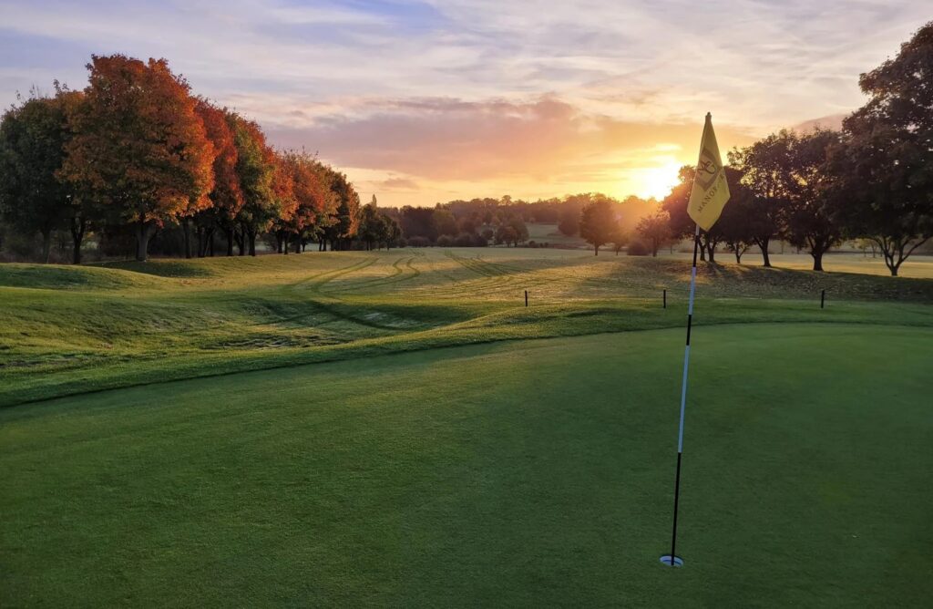 Play golf in England at Manor of Groves Golf Course.