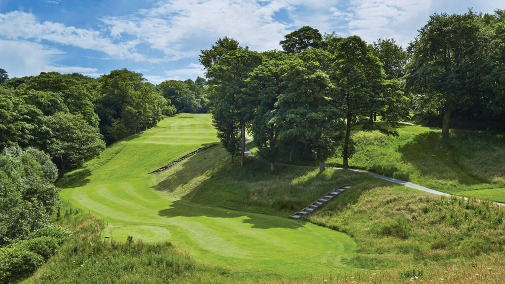 Play golf in England at Shrigley Hall Golf Course in Cheshire.