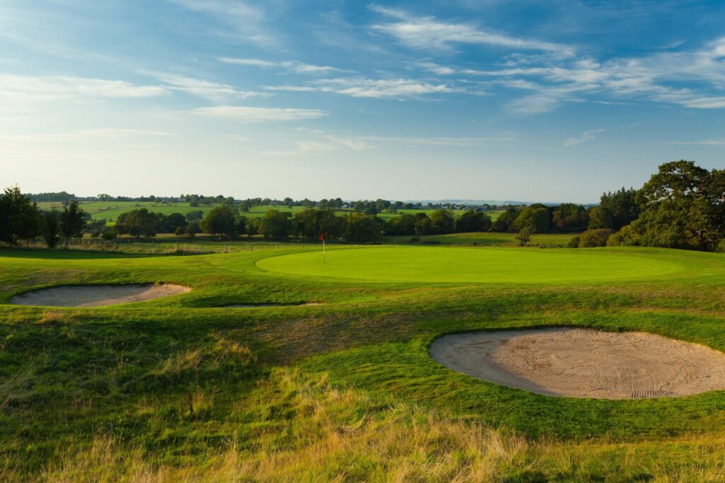 Play golf in England at Slaley Hall Golf Club on the Priestman Course in Northumberland.