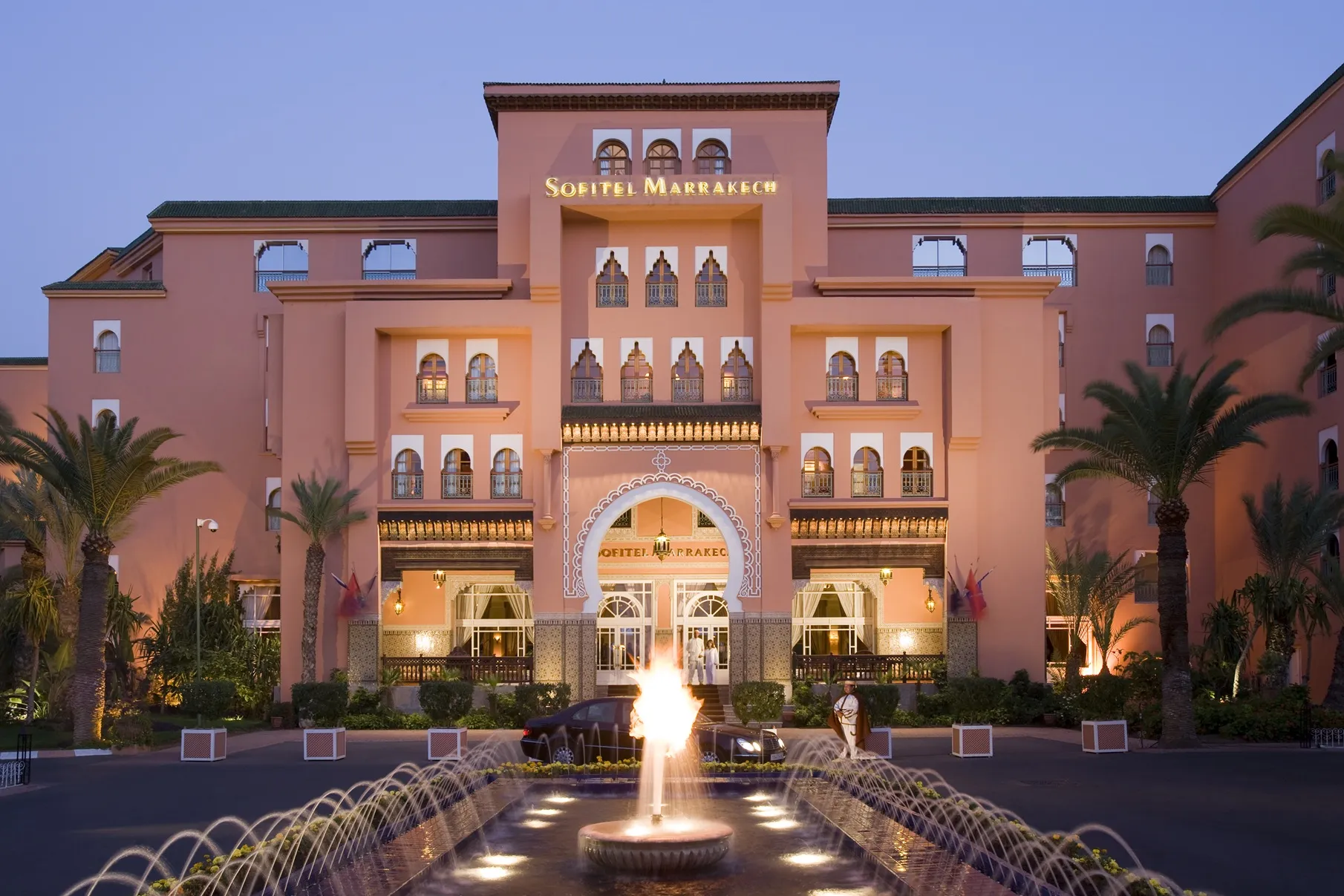 Enquire now for a Marrakech golf holiday at Sofitel Marrakech Palais Imperial & Spa