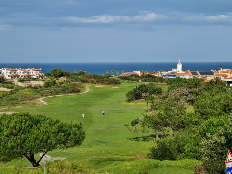 Play golf in Portugal at Praia del Rey Golf Course in Lisbon.
