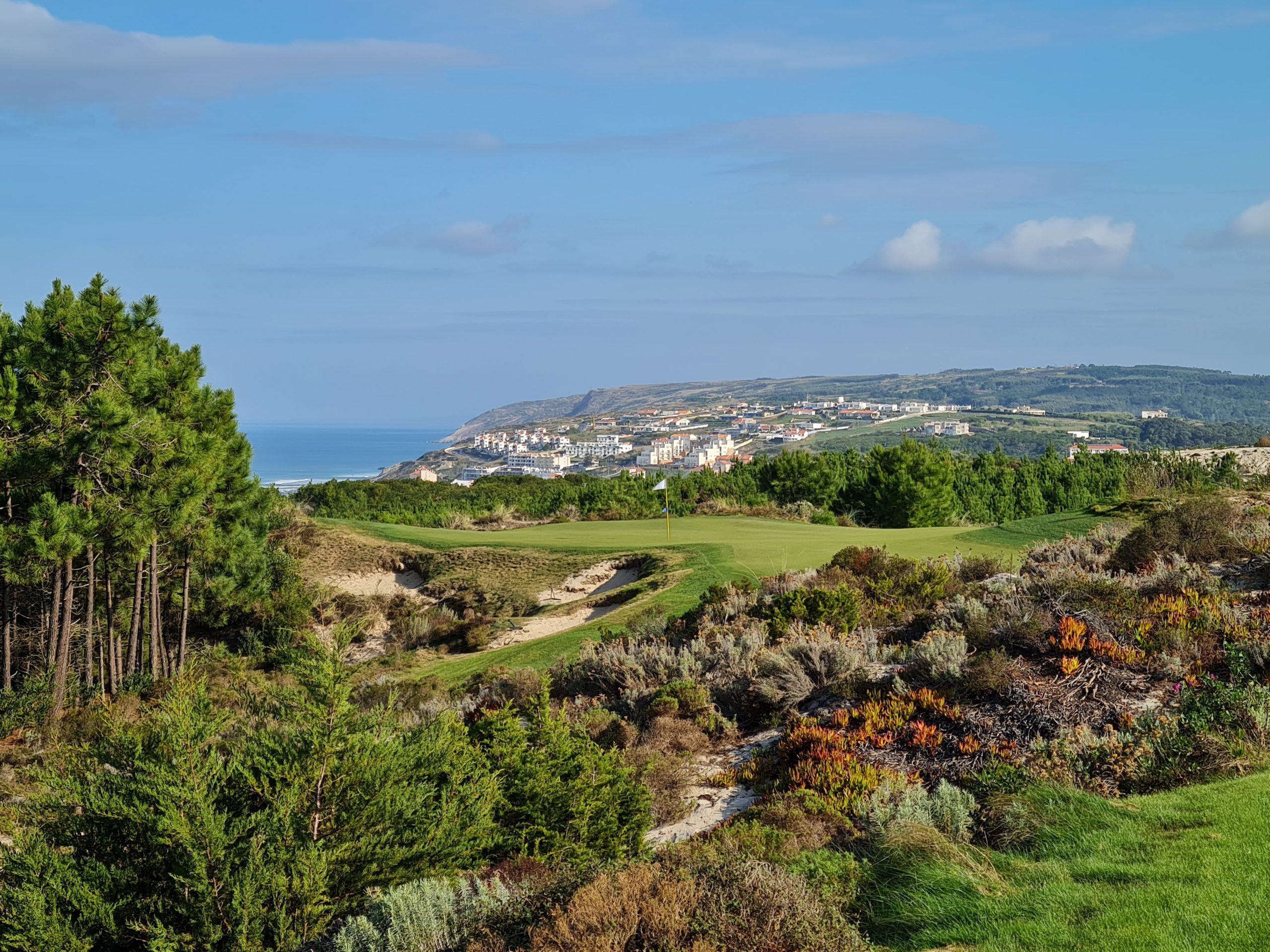 West Cliffs golf course on the silver coast in Lisbon, Portugal
