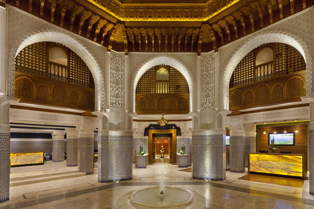 Palmeraie golf palace in Marrakech