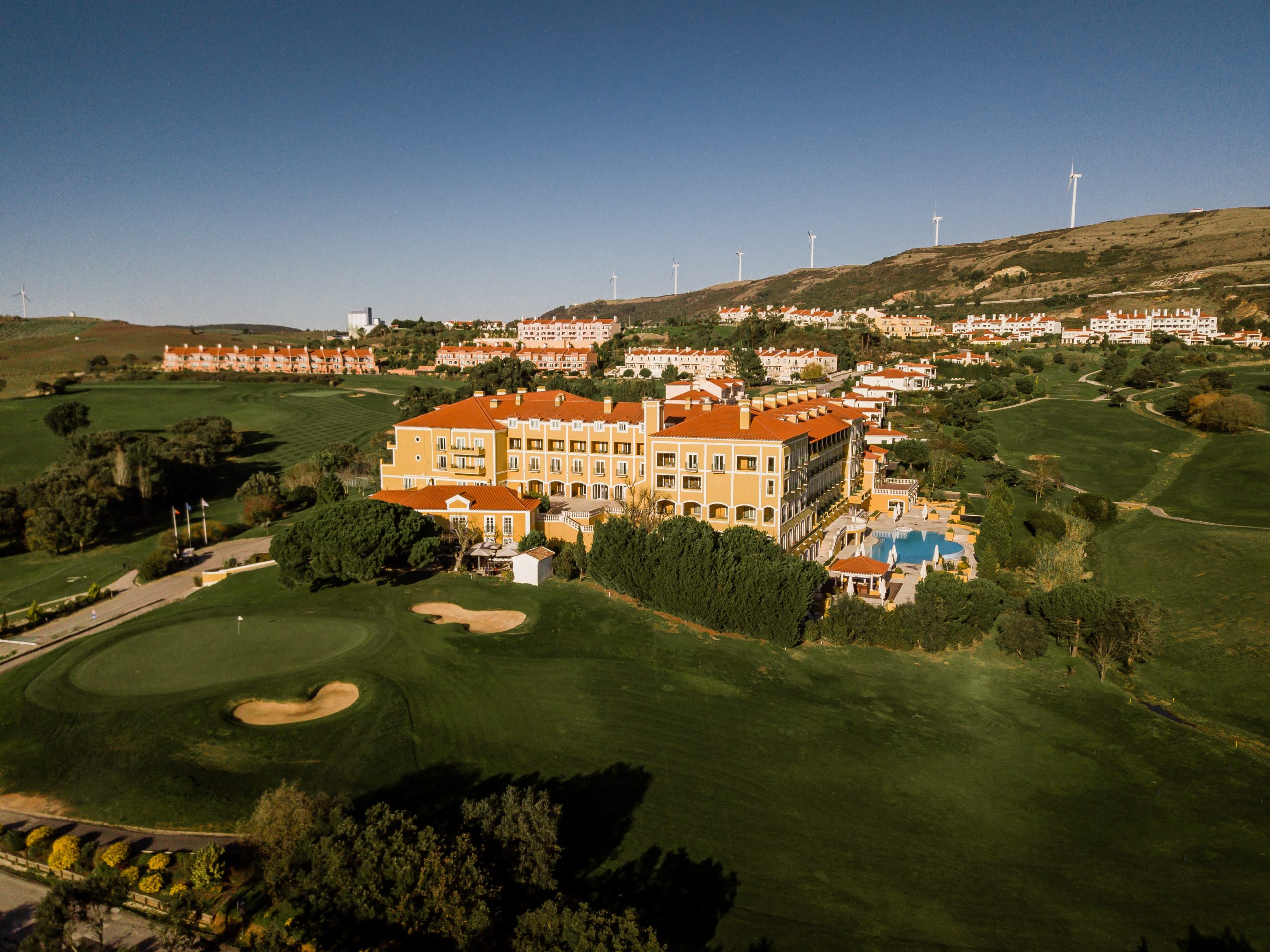 Dolce CampoReal Lisboa.   A stunning golf hotel near Lisbon